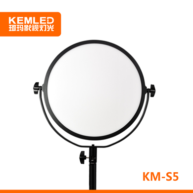 KEMA珂瑪 KM-S5超薄便攜式可調(diào)色溫LED平板燈，功率50W，外拍神器